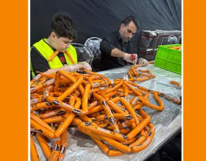 حضور فعال شرکت‌های عضو انجمن در مراسم عزاداری محرم / نذری شرکت ترنج با برند مهام